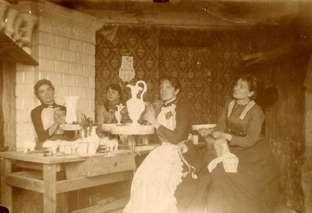 Dawna manufaktura majoliki w Nieborowie. Photo: MNA